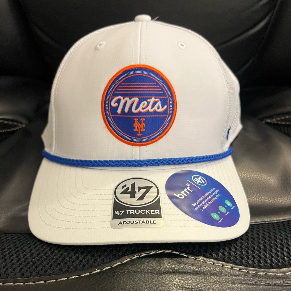 New York Mets trucker hat